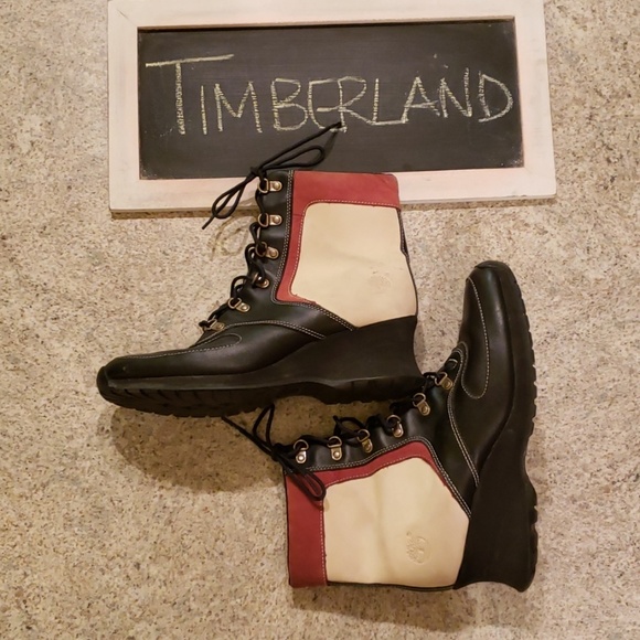 Timberland Shoes - Timberland Laceup Wedge Boots
